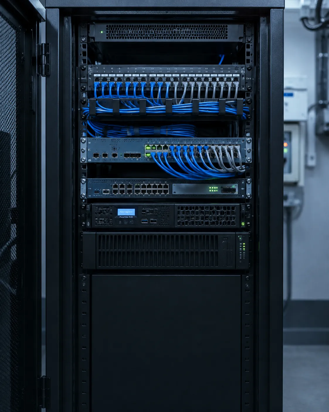 Server room / rack photo